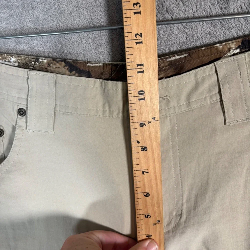 Columbia PHG Men 32x32 Tan Performance Hunting Gear Nylon Stretch Pants Gorpcore